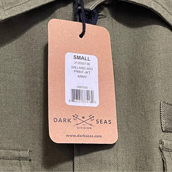 NWT Urban Outfitters Dark Seas Division Willard Jacket Size Small - Picture 7 of 8